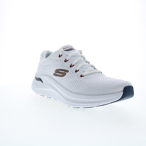 Skechers Arch Fit 2.0 Flagler 232710 Mens White Lifestyle Sneakers Shoes