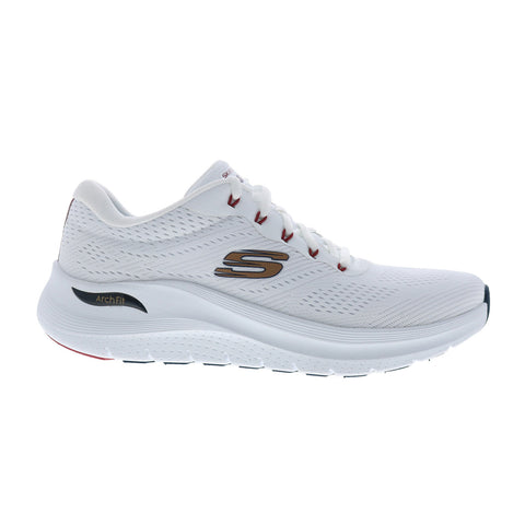 Skechers Arch Fit 2.0 Flagler 232710 Mens White Lifestyle Sneakers Shoes