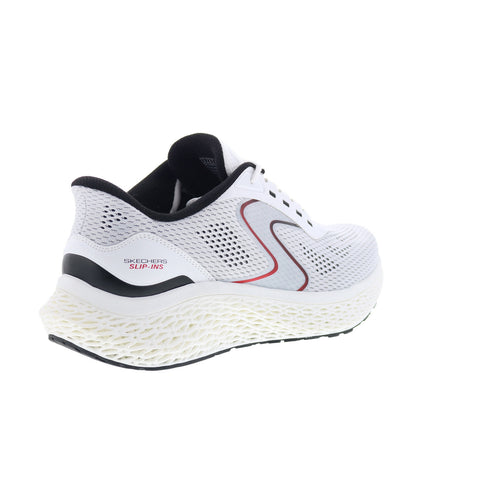 Skechers Slip-ins 3D Energy 232810-WBKR Mens White Lifestyle Sneakers Shoes
