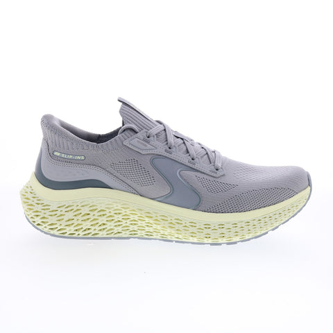 Skechers Slip-ins 3D Energy - Polzar Mens Gray LifeStyle Sneakers Shoes