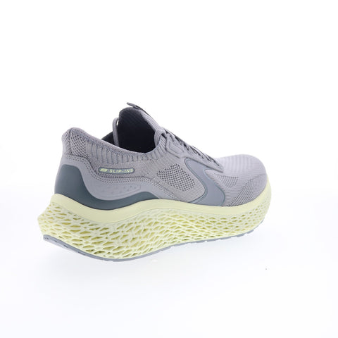 Skechers Slip-ins 3D Energy - Polzar Mens Gray LifeStyle Sneakers Shoes