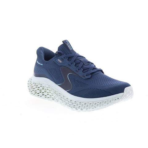 Skechers Slip-ins 3D Energy - Polzar Mens Blue LifeStyle Sneakers Shoes