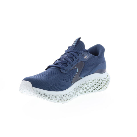Skechers Slip-ins 3D Energy - Polzar Mens Blue LifeStyle Sneakers Shoes