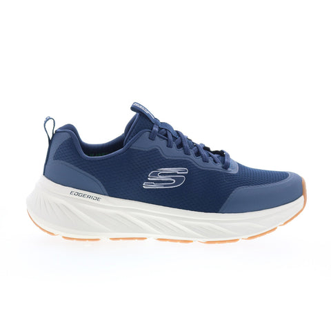 Skechers Edgeride - Rekze Mens Blue Extra Wide Lifestyle Sneakers Shoes