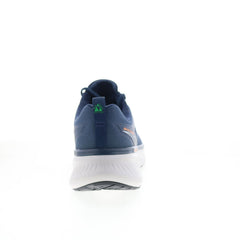 あおページ Skechers Edgeride Exxo 232836 Mens Blue Canvas Lifestyle Sneakers