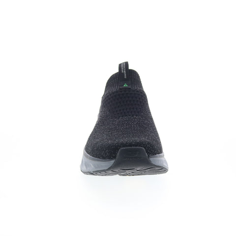Skechers Relaxed Fit Edgeride Commissioner Mens Black Sneakers Shoes