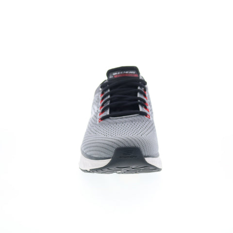 Skechers Edgeride Contention Mens Gray Extra Wide Sneakers Shoes