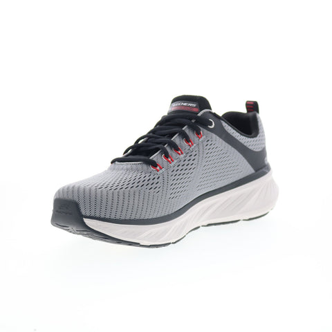 Skechers Edgeride Contention Mens Gray Extra Wide Sneakers Shoes