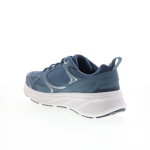 Skechers Edgeride Exodis Mens Blue Extra Wide Mesh Lifestyle Sneakers Shoes