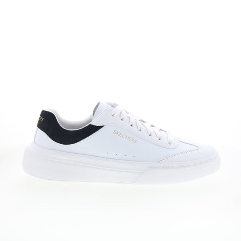 Skechers Cordova Classic 232858-WBK Mens White Lifestyle Sneakers Shoes