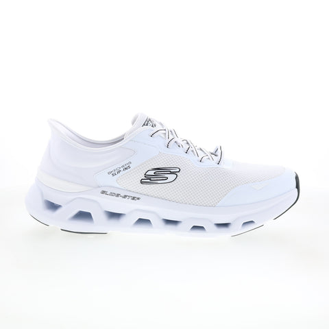Skechers Glide Step Altus Turn Out Mens White Lifestyle Sneakers Shoes