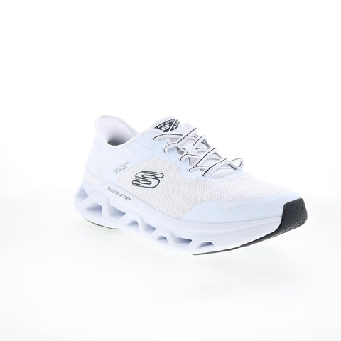 Skechers Glide Step Altus Turn Out Mens White Wide Lifestyle Sneakers Shoes