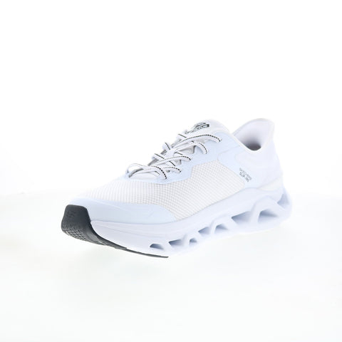 Skechers Glide Step Altus Turn Out Mens White Wide Lifestyle Sneakers Shoes