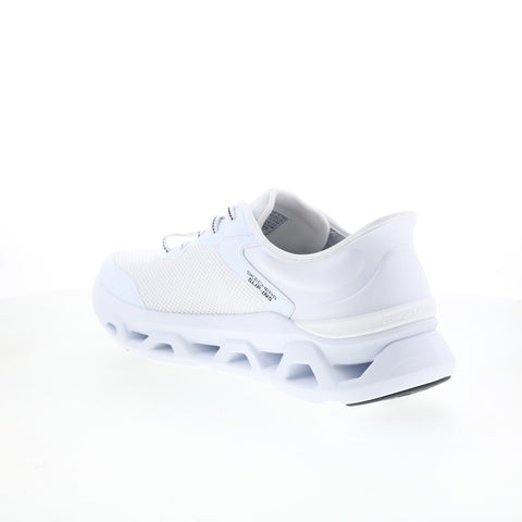 Skechers Glide Step Altus Turn Out Mens White Wide Lifestyle Sneakers Shoes