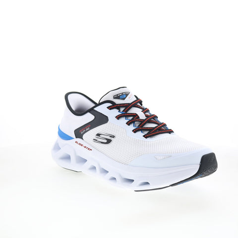 Skechers Glide Step Altus Turn Out Mens White Wide Lifestyle Sneakers Shoes