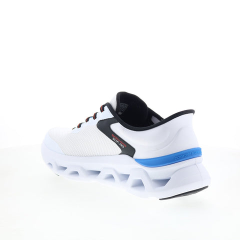 Skechers Glide Step Altus Turn Out Mens White Wide Lifestyle Sneakers Shoes