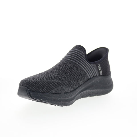 Skechers Waterproof Arch Fit 2.0 Sultez Mens Black Extra Wide Sneakers Shoes