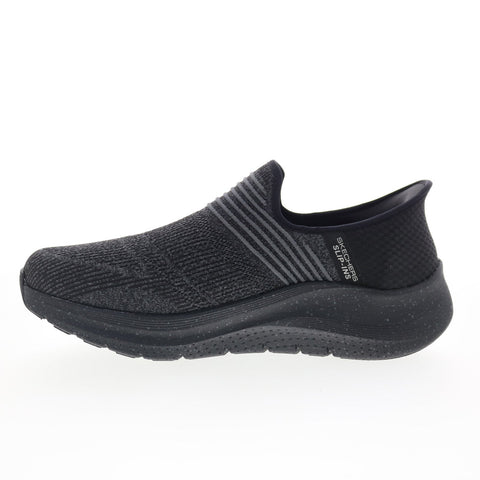 Skechers Waterproof Arch Fit 2.0 Sultez Mens Black Extra Wide Sneakers Shoes