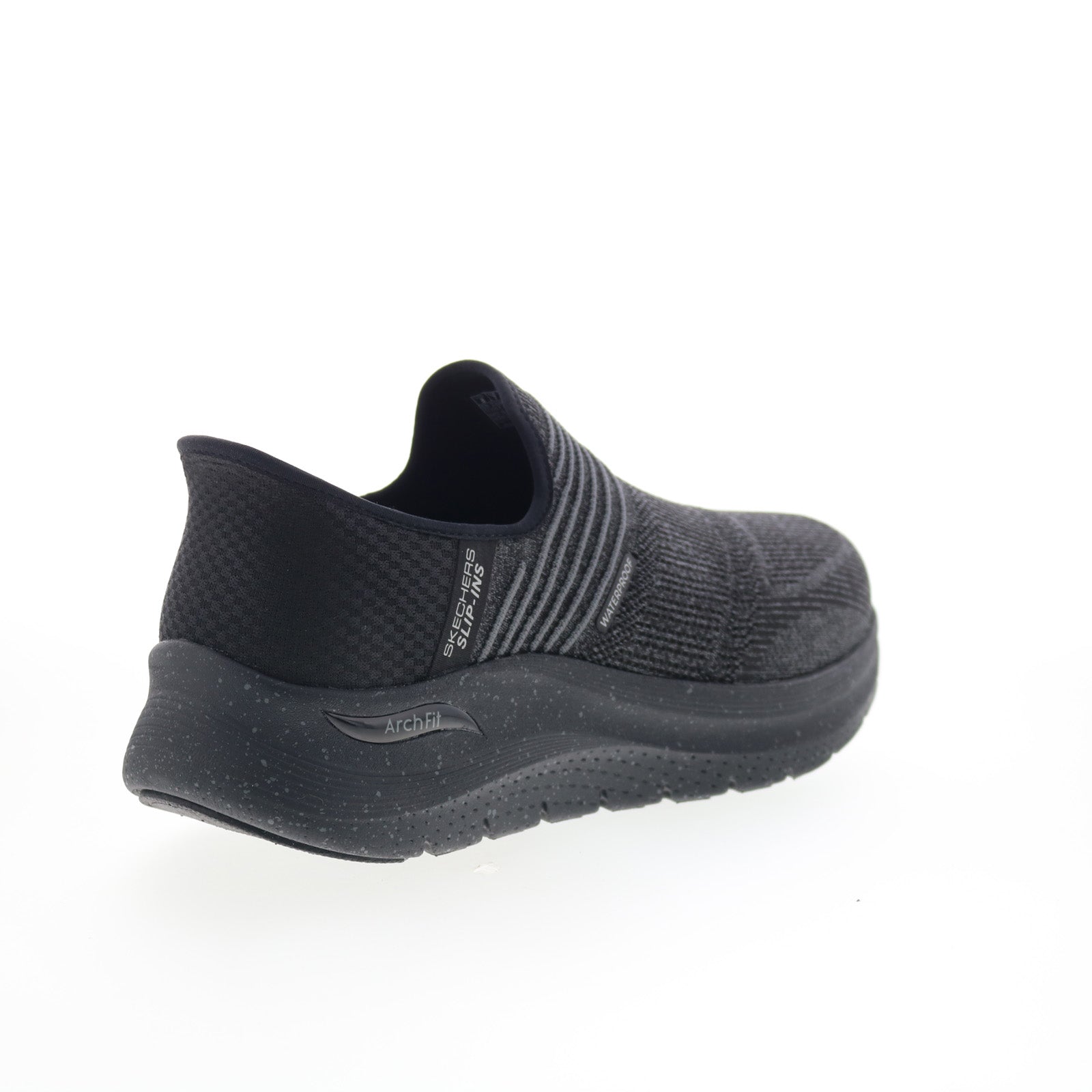Skechers Waterproof Arch Fit 2.0 Sultez Mens Black Extra Wide