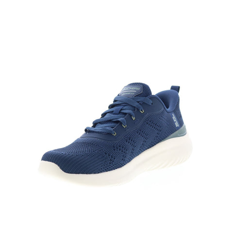 Skechers Bounder 2.0 - Almir 233031-NVGR Mens Blue Lifestyle Sneakers Shoes