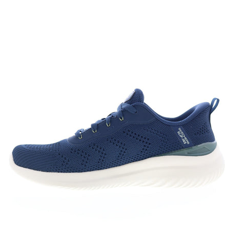 Skechers Bounder 2.0 - Almir 233031-NVGR Mens Blue Lifestyle Sneakers Shoes