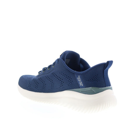 Skechers Bounder 2.0 - Almir 233031-NVGR Mens Blue Lifestyle Sneakers Shoes