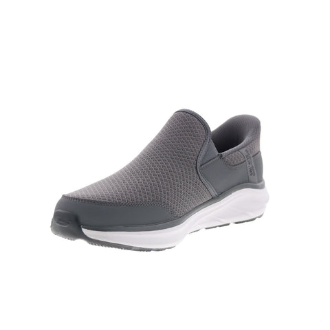 Skechers Relaxed Fit Equalizer 6.0 Stoaver Mens Gray Sneakers Shoes