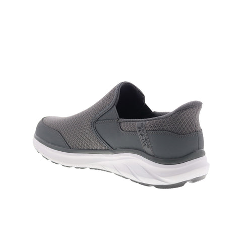 Skechers Relaxed Fit Equalizer 6.0 Stoaver Mens Gray Sneakers Shoes
