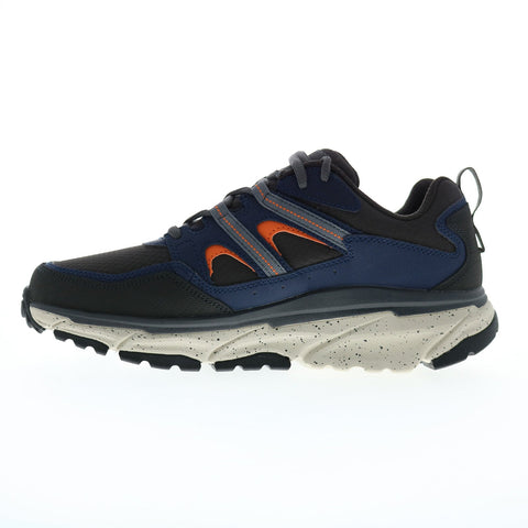 Skechers D'Lux Journey 237192 Mens Blue Leather Athletic Hiking Shoes