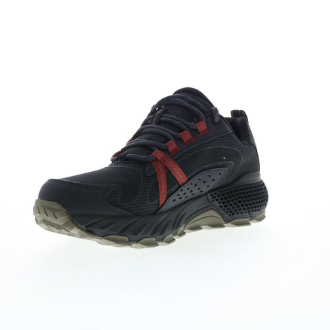 Skechers 3D Max Protect 237401 Mens Black Leather Athletic Hiking Shoes