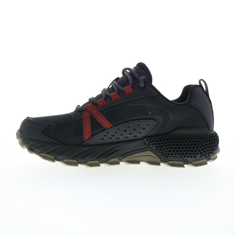 Skechers 3D Max Protect 237401 Mens Black Leather Athletic Hiking Shoes