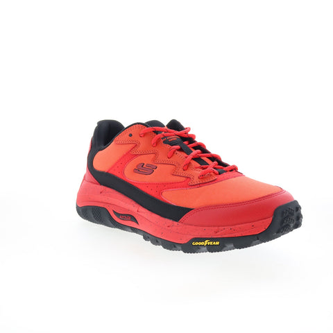 Skechers Arch Fit Skip Tracer Lytle Creek Mens Red Athletic Hiking Shoes