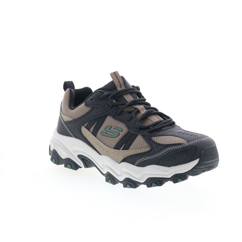 Skechers Stamina AT - Upper Stitch Mens Brown Lifestyle Sneakers Shoes