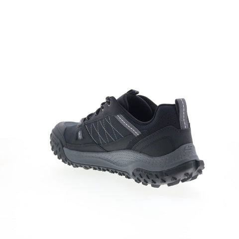 Skechers Arch Fit Swift Trail 237604 Mens Black Athletic Hiking Shoes