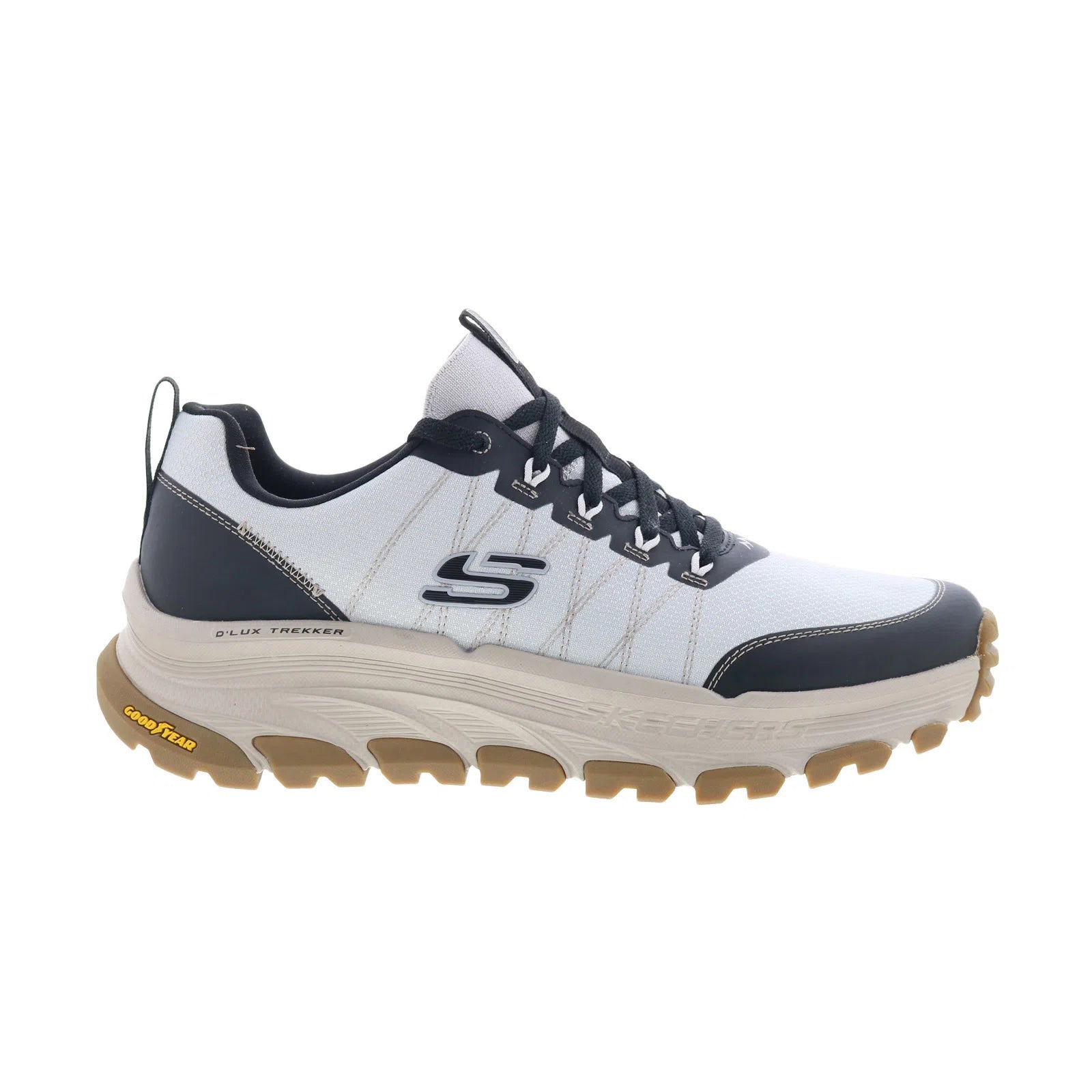 Skechers D'Lux Trekker Toughtwill 237641 Mens Gray Athletic Hiking