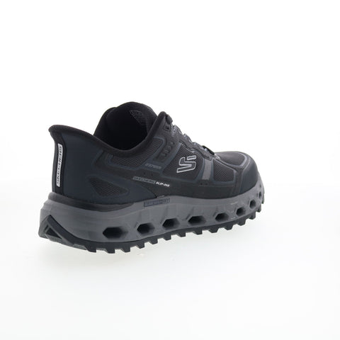 Skechers Slip-ins Glide-Step AT Rock Fence Creek Mens Black Athletic Shoes