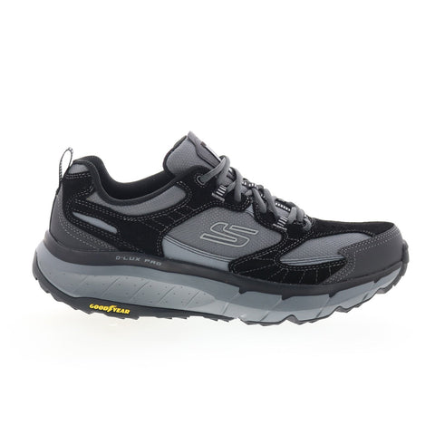 Skechers D'Lux Pro 237755-BKCC Mens Gray Lifestyle Sneakers Shoes