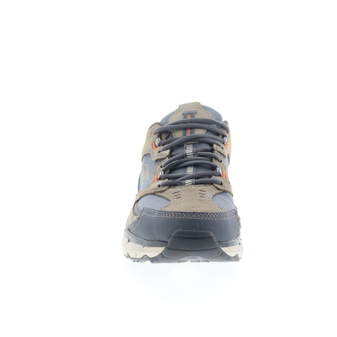 Skechers D'Lux Pro 237755-TPMT Mens Gray Suede Lifestyle Sneakers Shoes