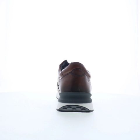 Johnston & Murphy 24-1466 Mens Brown Leather Lifestyle Sneakers Shoes
