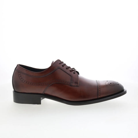 Johnston & Murphy 24-1482 Mens Brown Oxfords & Lace Ups Casual Shoes