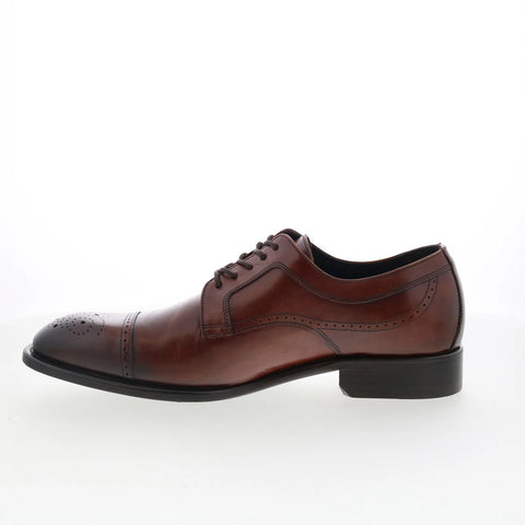 Johnston & Murphy 24-1482 Mens Brown Oxfords & Lace Ups Casual Shoes
