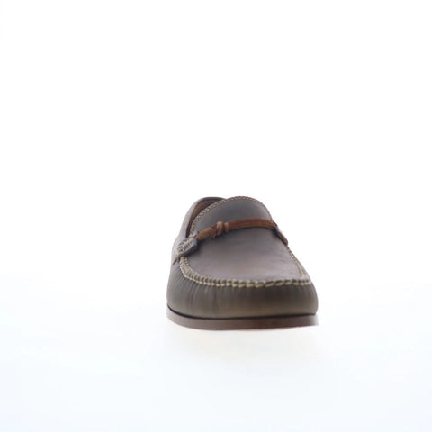 Johnston & Murphy 24-5876 Mens Brown Leather Loafers & Slip Ons Casual Shoes