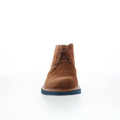 Johnston & Murphy 24-6050 Mens Brown Suede Lace Up Chukkas Boots