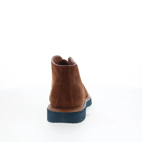 Johnston & Murphy 24-6050 Mens Brown Suede Lace Up Chukkas Boots