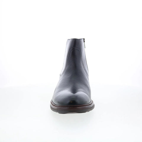 Johnston & Murphy 24-6085 Mens Black Leather Zipper Casual Dress Boots