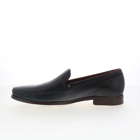 Johnston & Murphy 24-6187 Mens Black Leather Loafers & Slip Ons Casual Shoes