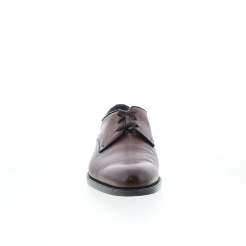 Johnston & Murphy 24-6324 Mens Brown Oxfords & Lace Ups Plain Toe Shoes