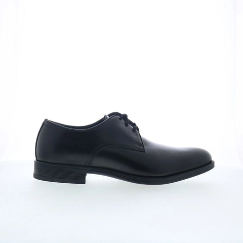 Johnston & Murphy 24-6325 Mens Black Oxfords & Lace Ups Plain Toe Shoes