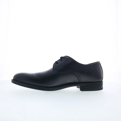 Johnston & Murphy 24-6325 Mens Black Oxfords & Lace Ups Plain Toe Shoes