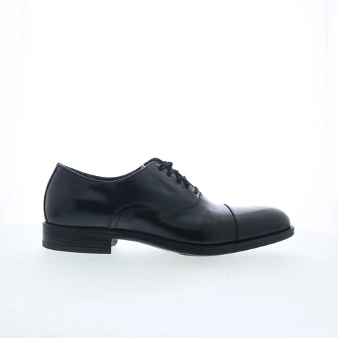 Johnston & Murphy 24-6327 Mens Black Oxfords & Lace Ups Cap Toe Shoes